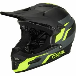 O'Neal Fury RL Helm Schwarz/gelb