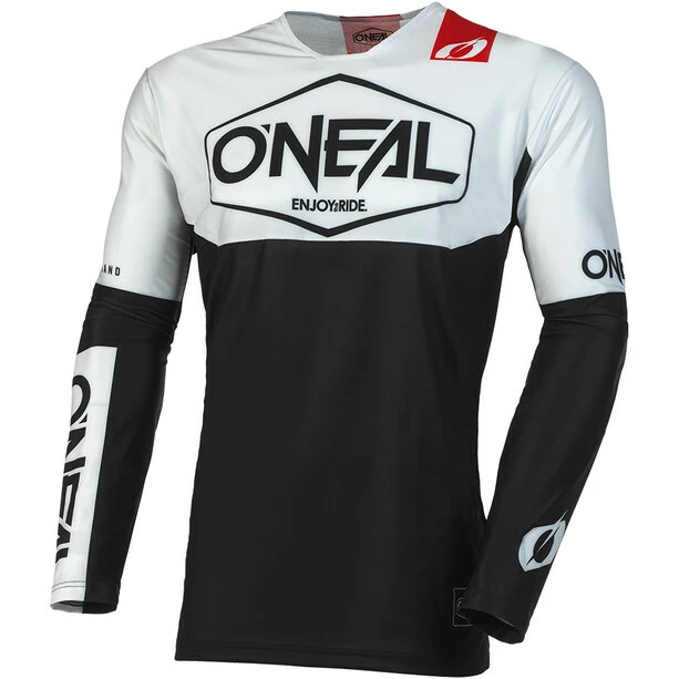 O'Neal Mayhem Langarm Trikot Jugend Schwarz/weiß