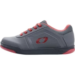 O'Neal Pinned Flat Pedal Schuhe Herren Grau/rot
