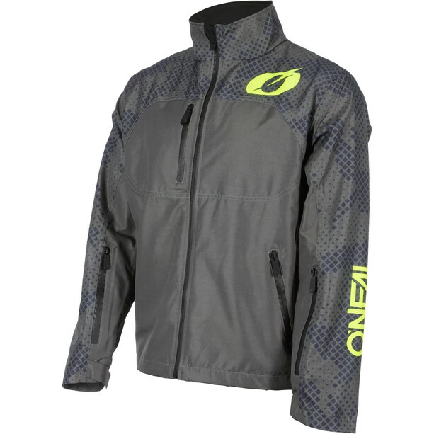 O'Neal Shore Regenjacke Herren Grau/gelb
