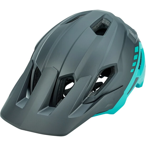 O'Neal Trailfinder Helm Solid Schwarz/türkis