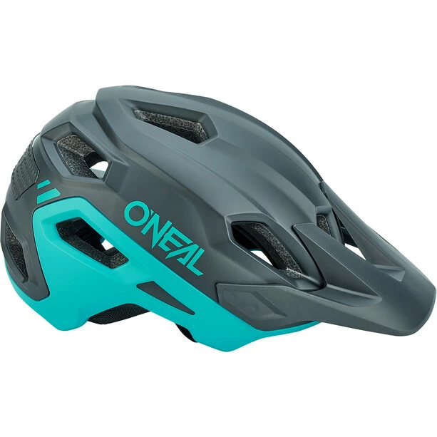 O'Neal Trailfinder Helm Solid Schwarz/türkis – Bild 4