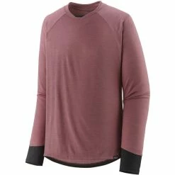 Patagonia Dirt Craft Langarm Trikot Herren Rot