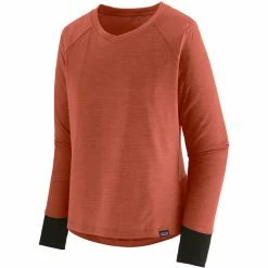 Patagonia Dirt Craft Langarm Trikot Damen Orange