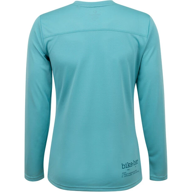 PEARL IZUMi Summit Langarmtrikot Damen Türkis – Bild 2