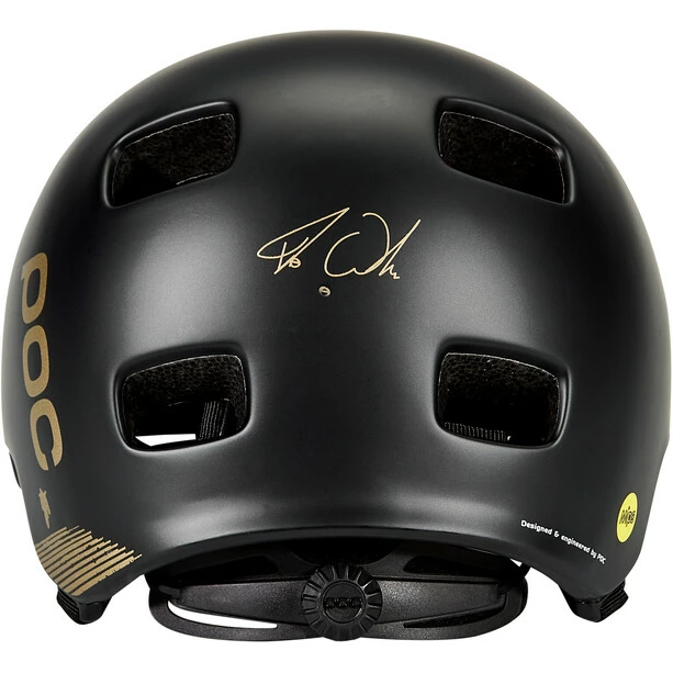 POC Crane MIPS Fabio Edition Helm Schwarz – Bild 5