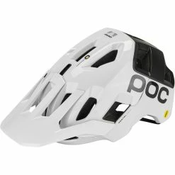 POC Kortal Race MIPS Helm Schwarz/weiß