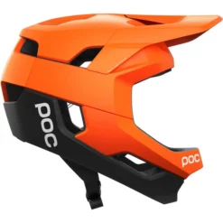 POC Otocon Race MIPS Helm Orange/schwarz