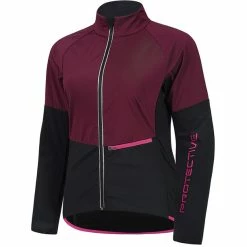 Protective P-Beat Street Jacke Damen Rot/schwarz
