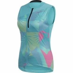 Protective P-Berry Island Top Damen Türkis/bunt