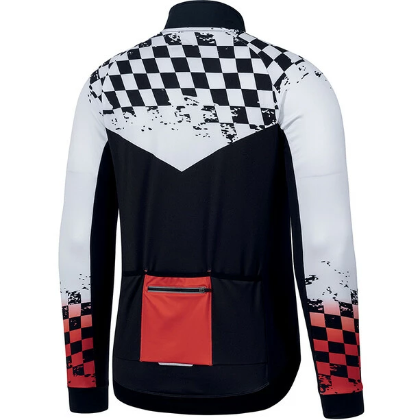 Protective P-Lucky Number Langarm Trikot Herren Weiß/schwarz – Bild 2