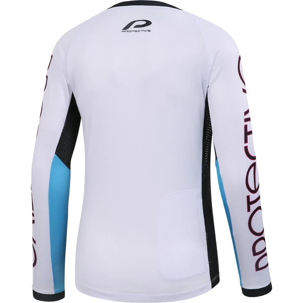 Protective P-Queen Of Vert Langarm Trikot Damen Weiß – Bild 2