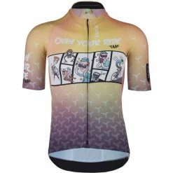 Q36.5 L1 R2 Ciclistino Kurzarm Trikot Bunt