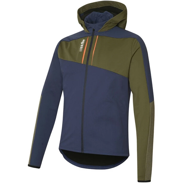 Rh+ Klyma Softshell Kapuzenjacke Herren Blau/grün