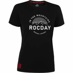 ROCDAY Monty Kurzarm Trikot Damen Schwarz