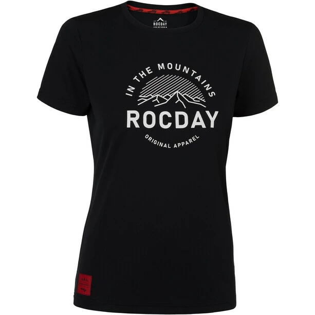 ROCDAY Monty Kurzarm Trikot Damen Schwarz