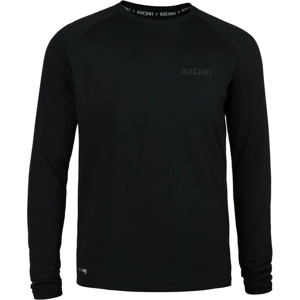 ROCDAY Park Long Langarm Trikot Herren Schwarz