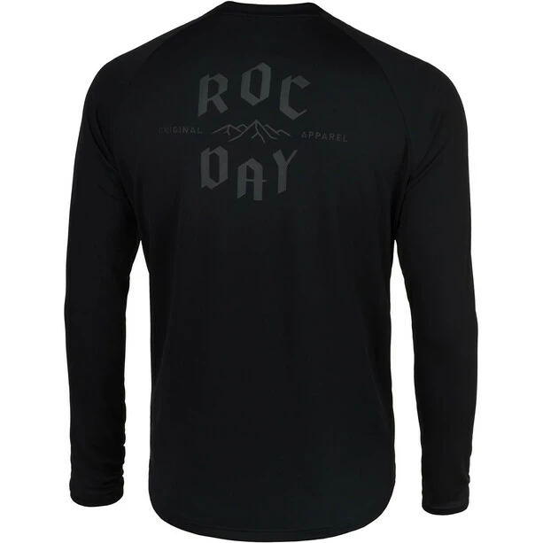 ROCDAY Park Long Langarm Trikot Herren Schwarz – Bild 2