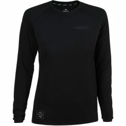 ROCDAY Patrol Langarm Trikot Damen Schwarz