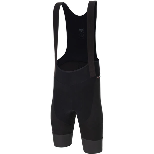 Santini Adapt Shell Trägershorts Herren Schwarz – Bild 2