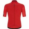 Santini Colore Puro Kurzarm-Trikot Herren Rot