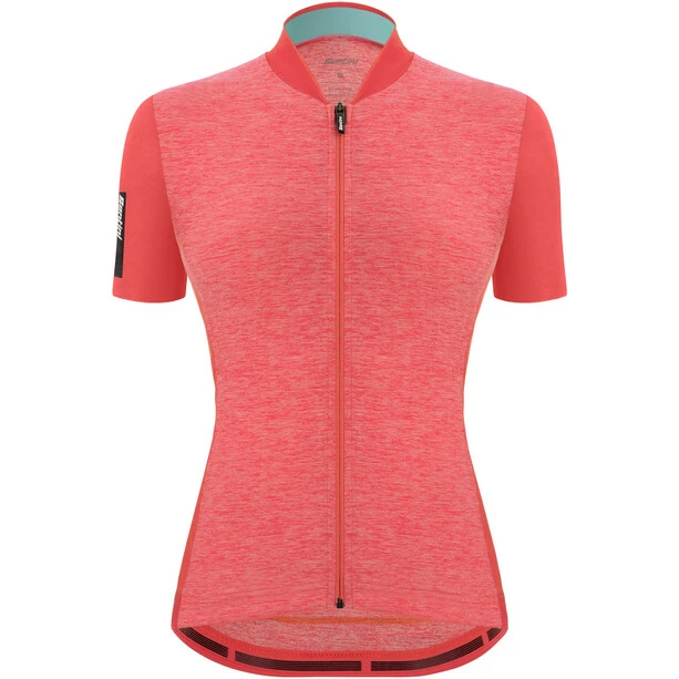 Santini Colore Puro Kurzarm-Trikot Damen Pink