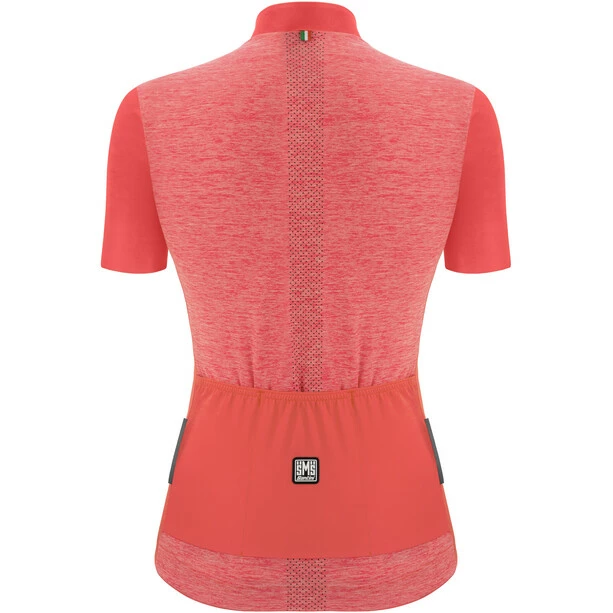 Santini Colore Puro Kurzarm-Trikot Damen Pink – Bild 3
