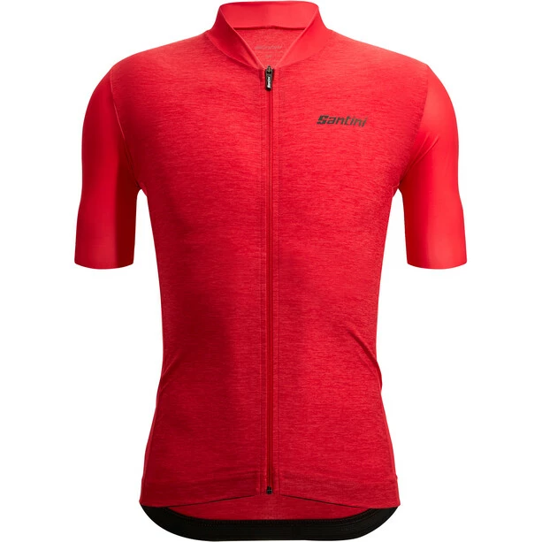 Santini Colore Puro Kurzarm Trikot Herren Rot