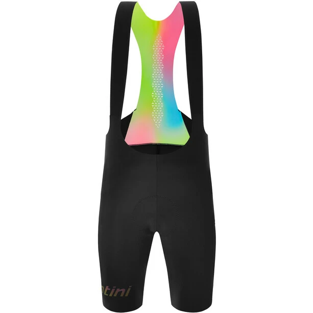 Santini Eco Sleek Bengal Trägershorts Herren Schwarz