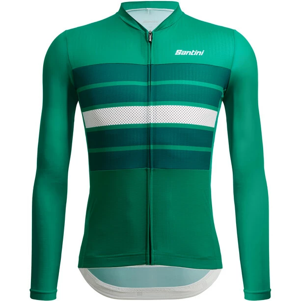 Santini Eco Sleek Bengal Langarm Trikot Herren Grün