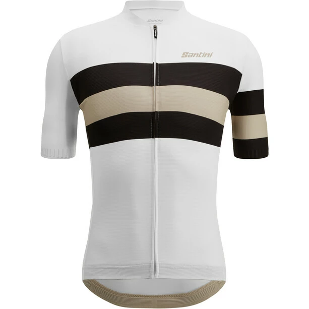 Santini Eco Sleek Bengal Kurzarm Trikot Herren Weiß