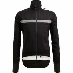 Santini Guard Neo Shell Regenjacke Herren Schwarz