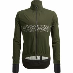 Santini Guard Neo Shell Regenjacke Herren Oliv