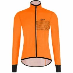 Santini Guard Nimbus Rainshell Jacke Herren Orange