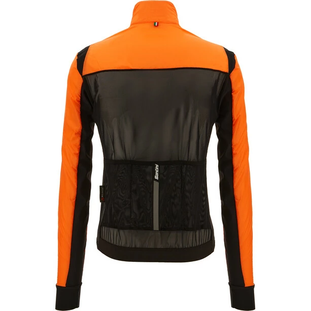 Santini Redux Lite Windjacke Orange/schwarz – Bild 3