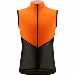 Santini Redux Lite Windjacke Schwarz/orange