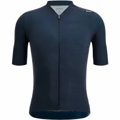 Santini Redux Speed Kurzarm Trikot Herren Blau