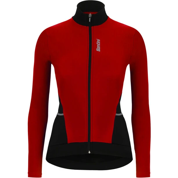 Santini Stella Langarm Trikot Damen Rot