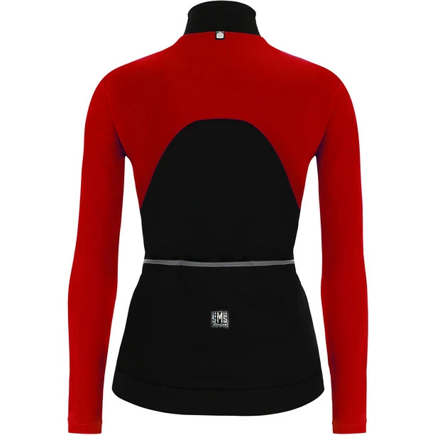 Santini Stella Langarm Trikot Damen Rot – Bild 2