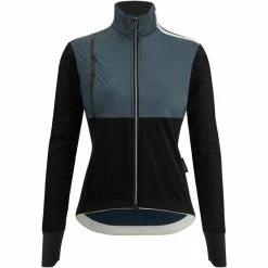 Santini Vega Absolute Jacke Damen Schwarz/grau