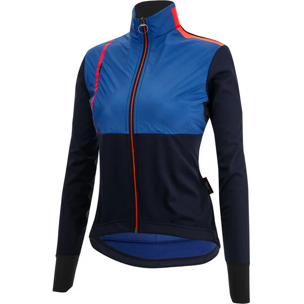 Santini Vega Absolute Jacke Damen Blau – Bild 2