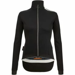 Santini Vega Multi Kapuzenjacke Damen Schwarz