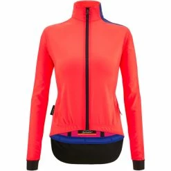 Santini Vega Multi Kapuzenjacke Damen Pink
