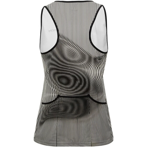 Santini Vortex Ärmelloses Shirt Damen Schwarz/weiß – Bild 3