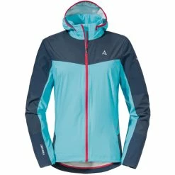 Schöffel Schöffel Epic Trail 2,5L Jacke Damen Türkis/blau