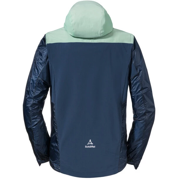 Schöffel Schöffel Flow Trail Hybrid Jacke Herren Blau – Bild 2