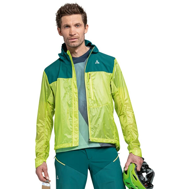 Schöffel Schöffel Flow Trail Hybrid Jacke Herren Grün – Bild 3