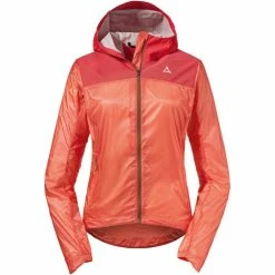Schöffel Schöffel Flow Trail Hybrid Jacke Damen Rot