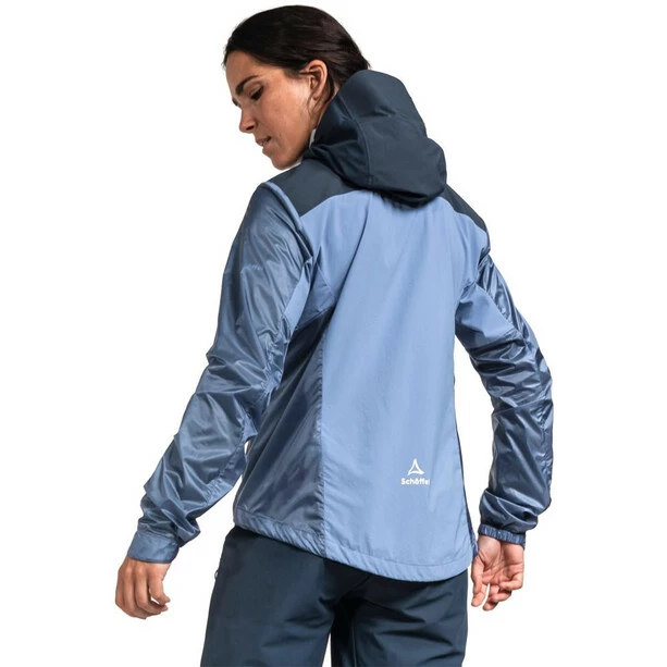 Schöffel Schöffel Flow Trail Hybrid Jacke Damen Blau – Bild 4