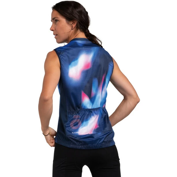 Schöffel Schöffel Grossi Ärmelloses Trikot Damen Blau – Bild 4